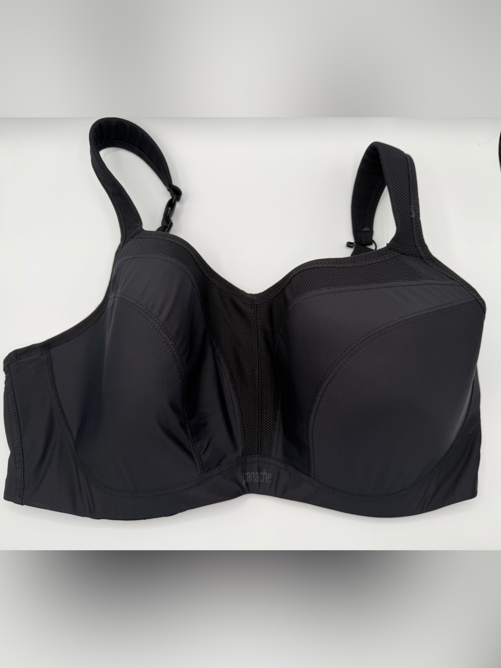 Panache Black High-Support Sports Bra
